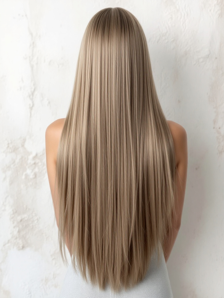 NATURAL STRAIGHT- Machine Tied Weft