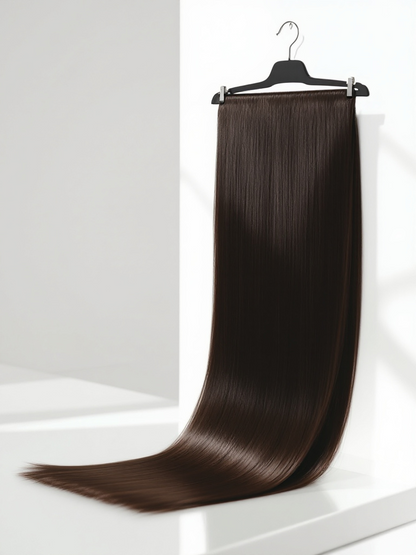 NATURAL STRAIGHT- Machine Tied Weft